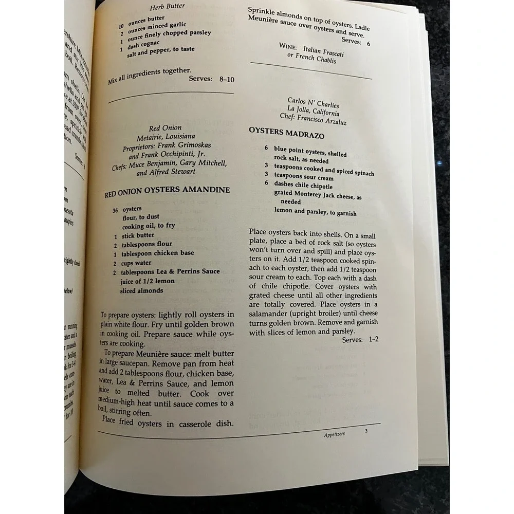 The Master Chefs Cookbook by Sandy Lesberg Vintage‎ Recipes 1980